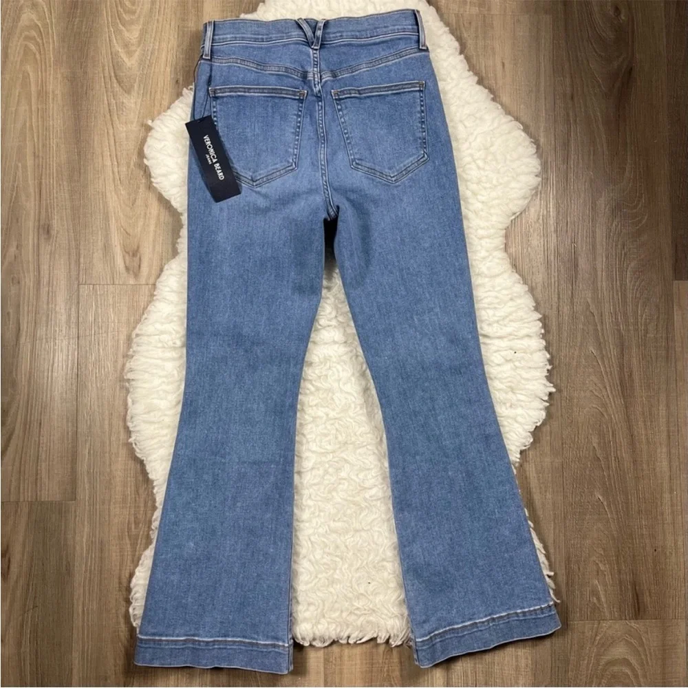 Veronica Beard Carson kick flare jeans